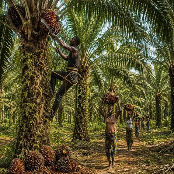 Palm Oil Plantation in Udo
