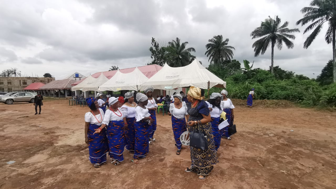 Udo women gathering